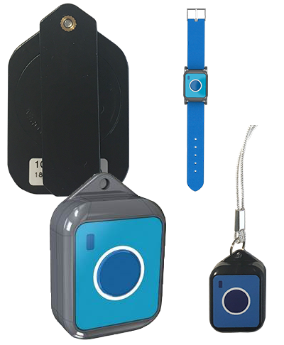 Mobil Rufauflöser Patient Weglaufschutz Clip NFC