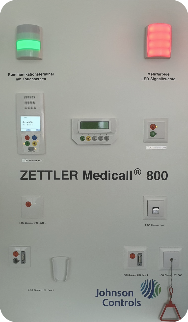 MediCall 800 Zettler Johnson Controls Alarmserver